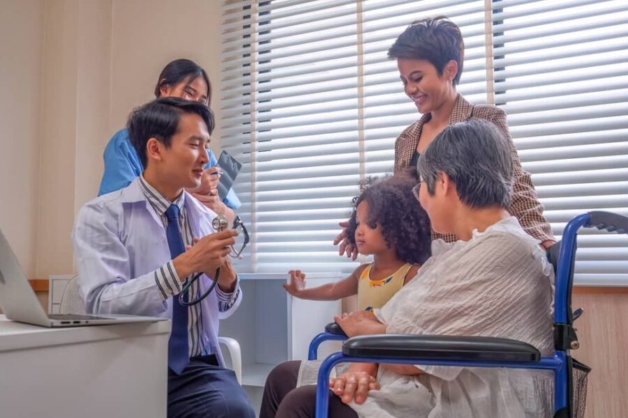 regular health checkups at clinic