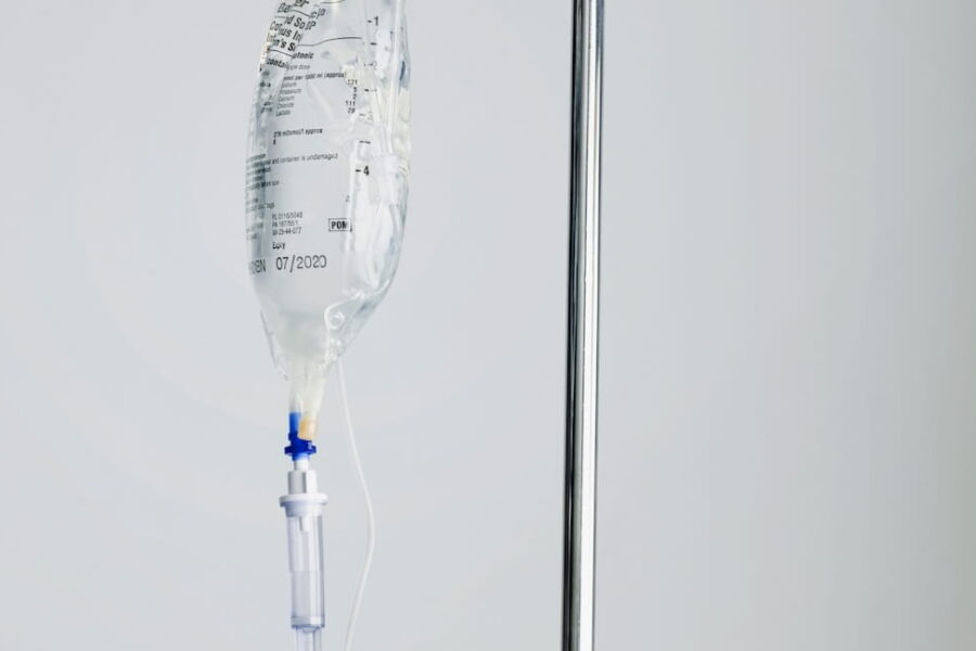 IV Drip on a stand